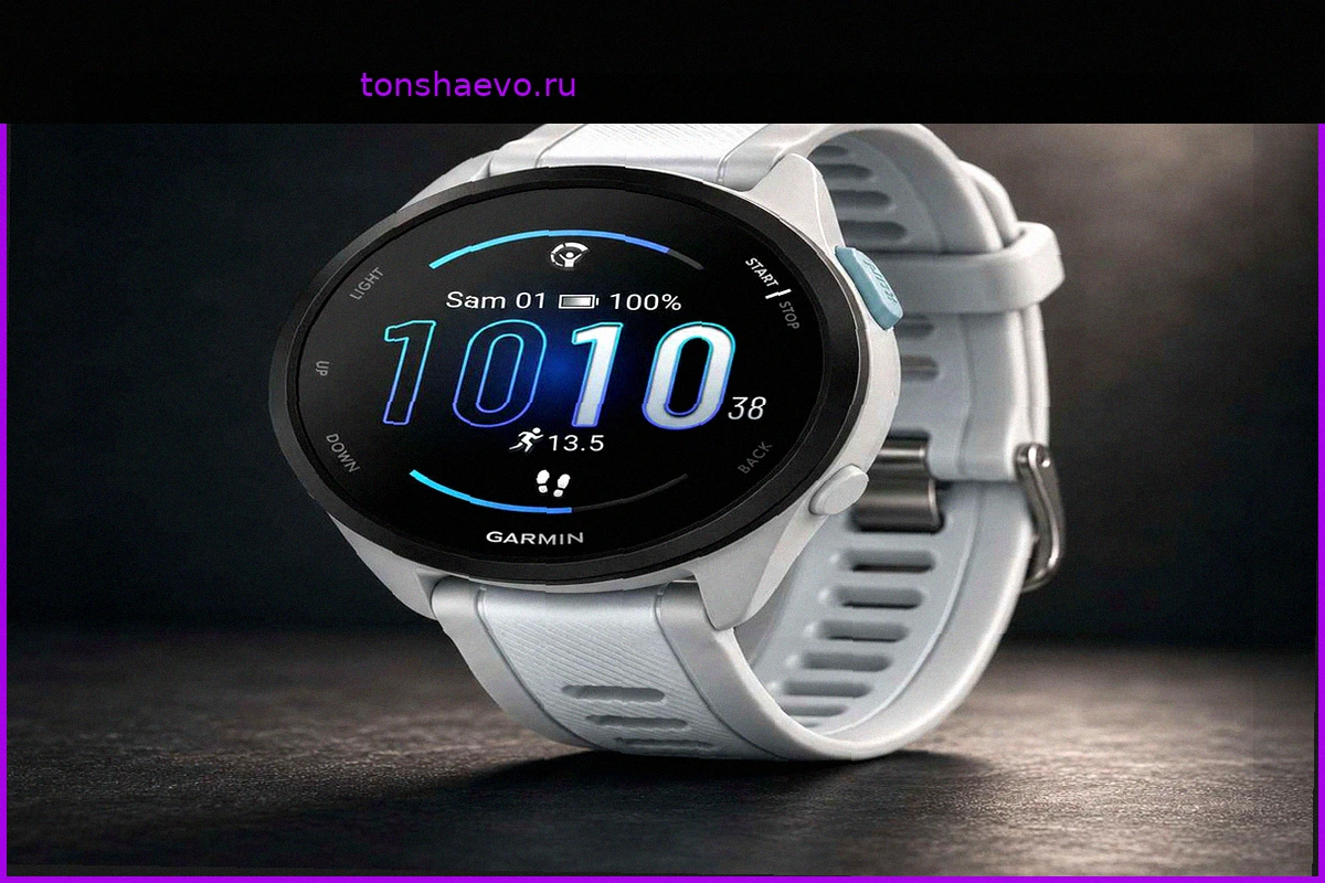 Garmin Forerunner 165: Цветной AMOLED, GPS и Отслеживание Восстановления по привлекательной цене